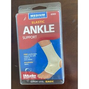 Elastic Ankle Support Mueller Sport Care Size Medium Support Level Basic